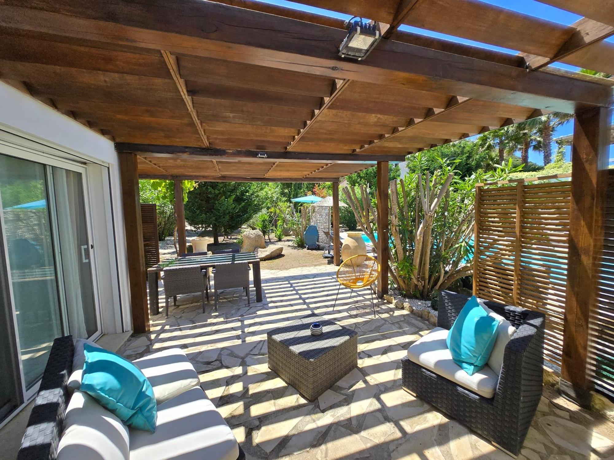 بونيفَسْيو Villa Petra Bianca Suite & Chambre A 10Mn A Pied Du Port De Bonifacio المظهر الخارجي الصورة